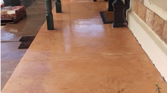 Dustless blasting of tiles and outdoor areas after image