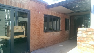 Dustless blasting of factory and buildings after image