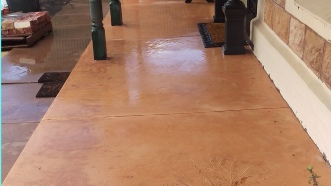 Dustless blasting of tiles and outdoor areas after image